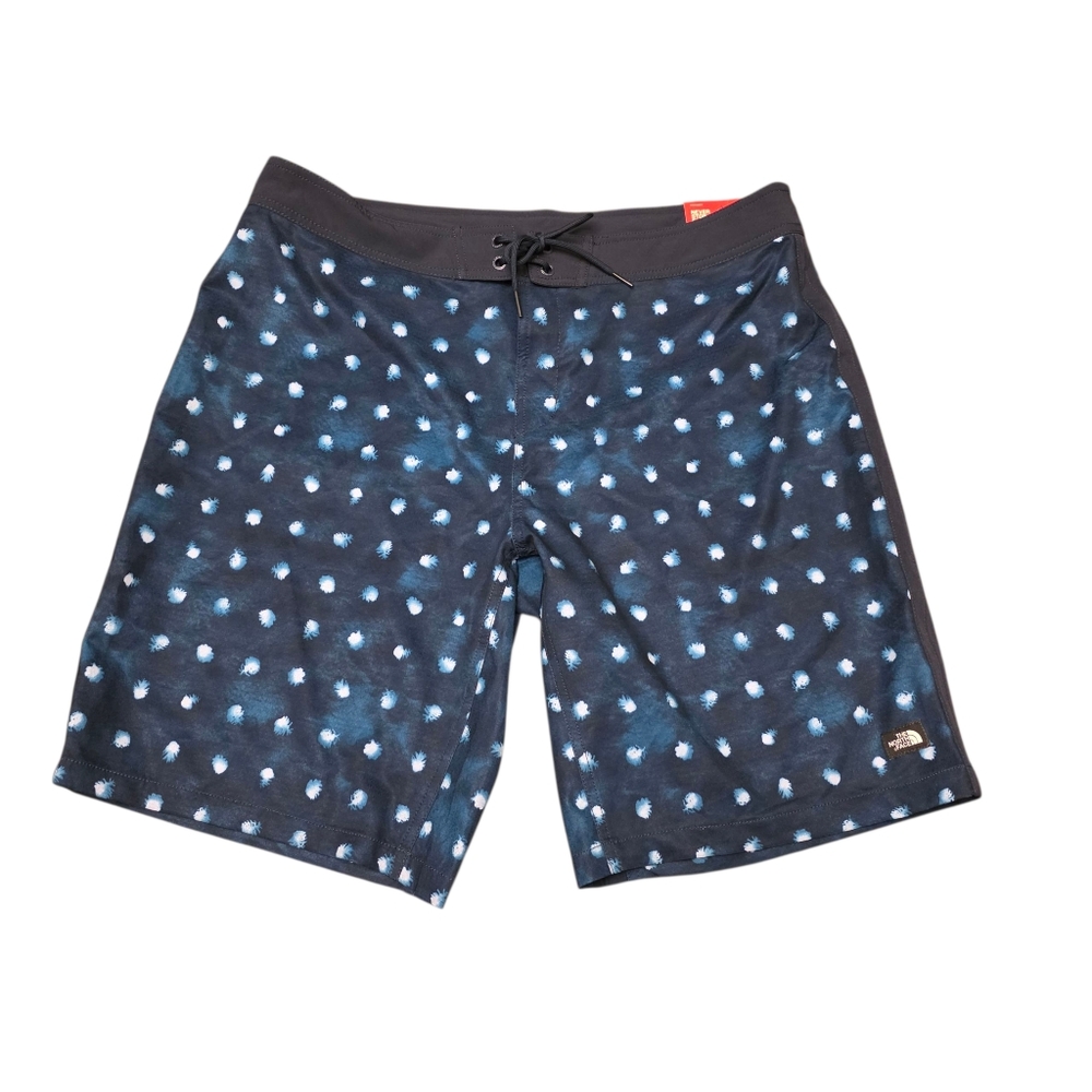 North Face Men's Navy Active Swim Board Shorts Size 36 NWT